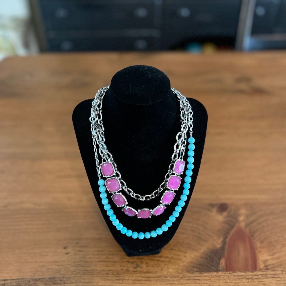 Lia Sophia Interchangeable Necklace Set
